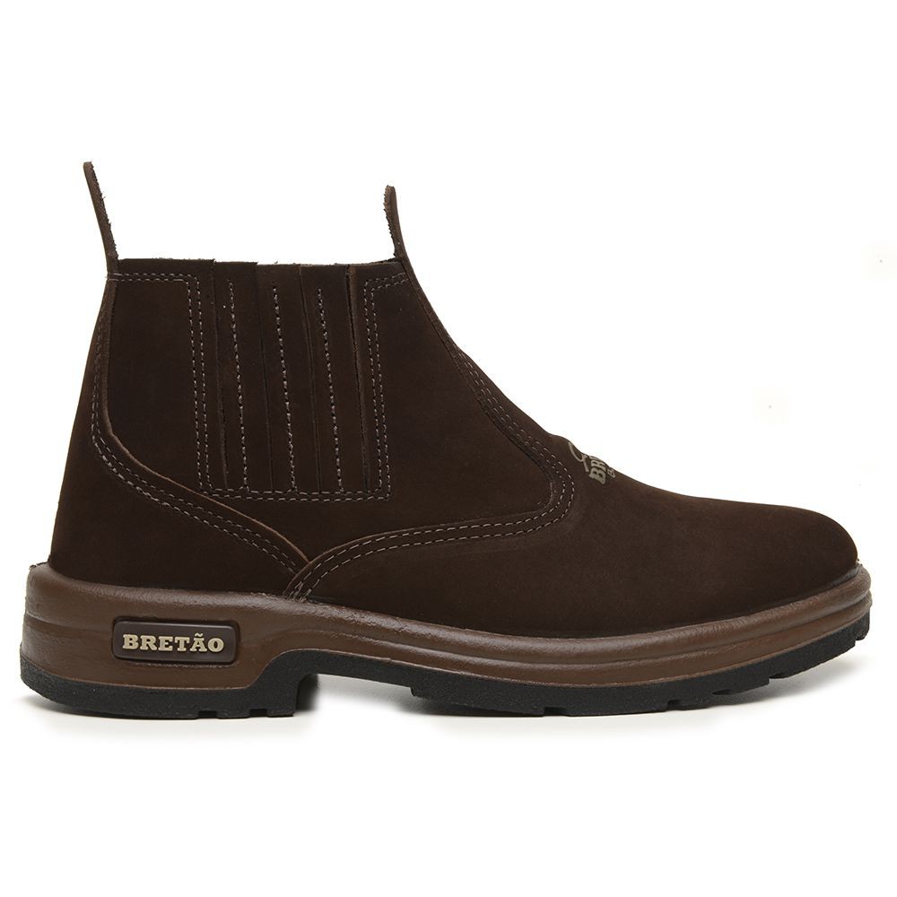 Botina Agricola Nobuck Bretao N°38 Chocolate
